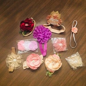 Baby Bow Headband Bundle 10 Pieces 🍼